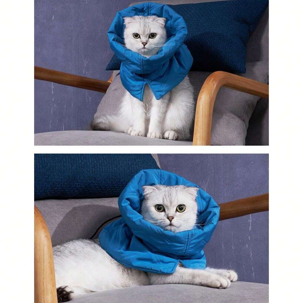 Cat Recovery Collar, Soft Adjustable Cat Cone Alternative, Lightweight