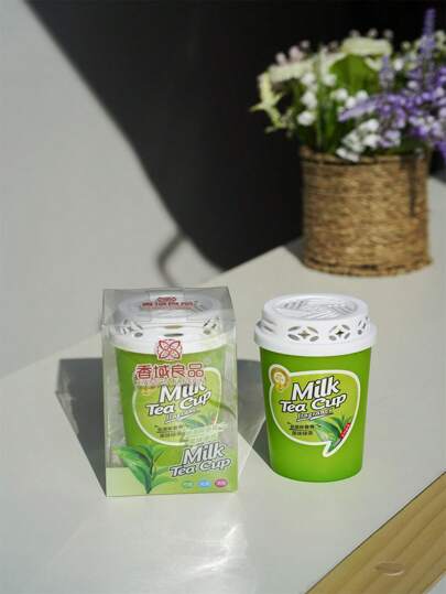O cană de ceai cu lapte pastă de parfum pentru aromoterapie - aromă de ceai de fructe hotel aromaterapie solidă odorizant baie odorizant tămâie acasă toaletă de interior formaldehidă dezodorizare interior mașină parfum balsam parfum