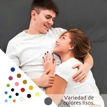 Sabanas King Size 1800 Hilos Tacto Algodon Egipcio - Gris - Ver 5