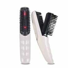 Hair Growth Care Electric Massage Comb Hair Follicle Stimulation Anti Thickening And Anti Hair Loss Head Massager - White - View 2