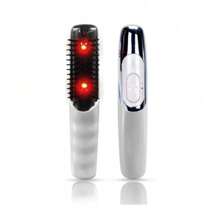 Hair Growth Care Electric Massage Comb Hair Follicle Stimulation Anti Thickening And Anti Hair Loss Head Massager - White - View 3