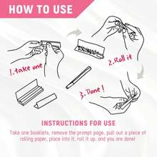 卷烟纸，卷烟纸 1 1/4 卷烟纸 - 未漂白卷烟纸 - 天然阿拉伯胶 - 78 毫米 - 1 册，每册 40 张纸 - 彩色 - 查看 11