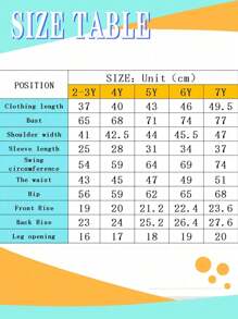 Bộ 2 quần nỉ cổ tròn in chữ và trái tim cho bé gái và quần legging - màu đen - Xem 8