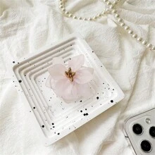 花手机气囊支架棒式伸缩桌面看剧支撑架纯莲花色兼容、Android手机，生日、家人、朋友的礼物推拉式手机握把、手机支架、手机配件