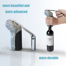 Juego abrebotellas de vino, abrebotellas de vino con cortador de cápsula de vino, espiral extra, vertedor de vino y tapón de vino, sacacorchos de palanca para botellas de vino (rojo)
