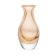 Wolff Italy Gold Glass Vase 10cm X 20cm - Vàng - Xem 1