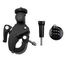 Giá đỡ tay lái xe đạp xe máy PULUZ có giá đỡ chân máy và vít cho GoPro Hero12 Black / Hero11 /10 /9 /8 /7 /6 /5, Insta360 Ace / Ace Pro, DJI Osmo Action 4 và các máy quay hành động khác (Màu đen) - Nhiều màu - Xem 2