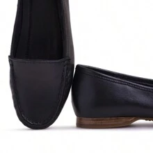 Women's Dockside Modern Patent Leather Shoe - 黑色 - 查看 4