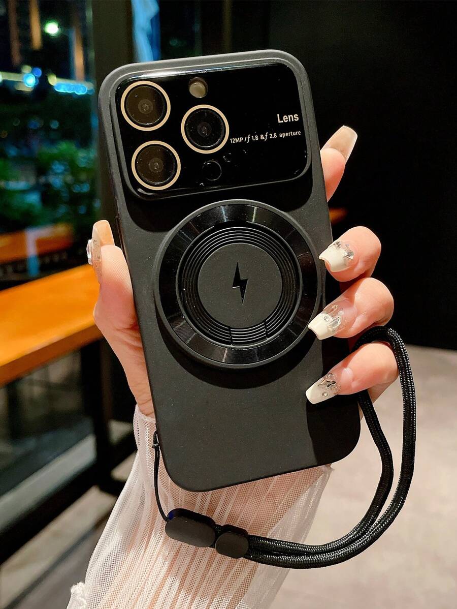 Nuevo y elegante estuche de teléfono de lujo con gran ventana, cubierta protectora magnética y antipolvo compatible con iPhone 11/12/13/14/15/16 Pro/Pro Max