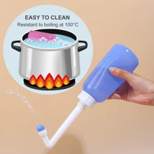 Portable Bidet Sprayer Travel Bidet Bottle Personal Hygiene Cleanser For Postpartum Care, Unscented Nylon, Handheld Peri Wash With Telescopic Water Pipe, No Power/Battery Required, 350/500ML,3 Colors Available - Multicolor - View 9