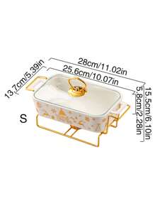 1 zestaw/3 zestawy talerzy ceramicznych, odpowiednie do domu/kuchni/jadalni, zastawy stołowej, naczyń do pieczenia, podgrzewacza do potraw, garnka do zupy, do chleba, indyka, sera, pizzy, na zewnątrz, na wesele, imprezę, prezent, urodziny, prezent na Święto Dziękczynienia, dożynki, obiad rodzinny - Wielokolorowe - Zobacz 19