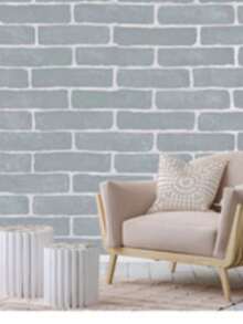 3D Wood Wallpaper 25 METERS X 45CM Self Adhesive - Xám - Xem 2