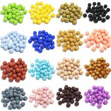 20 件/包硅胶糖果色圆珠，适合制作珠宝，可爱的 DIY 配件 - 20個/包 - 查看 5