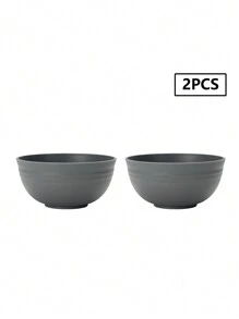 2/4/6/8 pièces Bol à céréales en plastique PP, convient pour la soupe, la bouillie, les pâtes et la salade, pour la cuisine à la maison et le pique-nique de camping, cuisine, cadeau de Noël