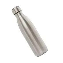 Smooth Stainless Steel Thermal Bottle 500ml Gym Fitness - Bạc - Xem 1