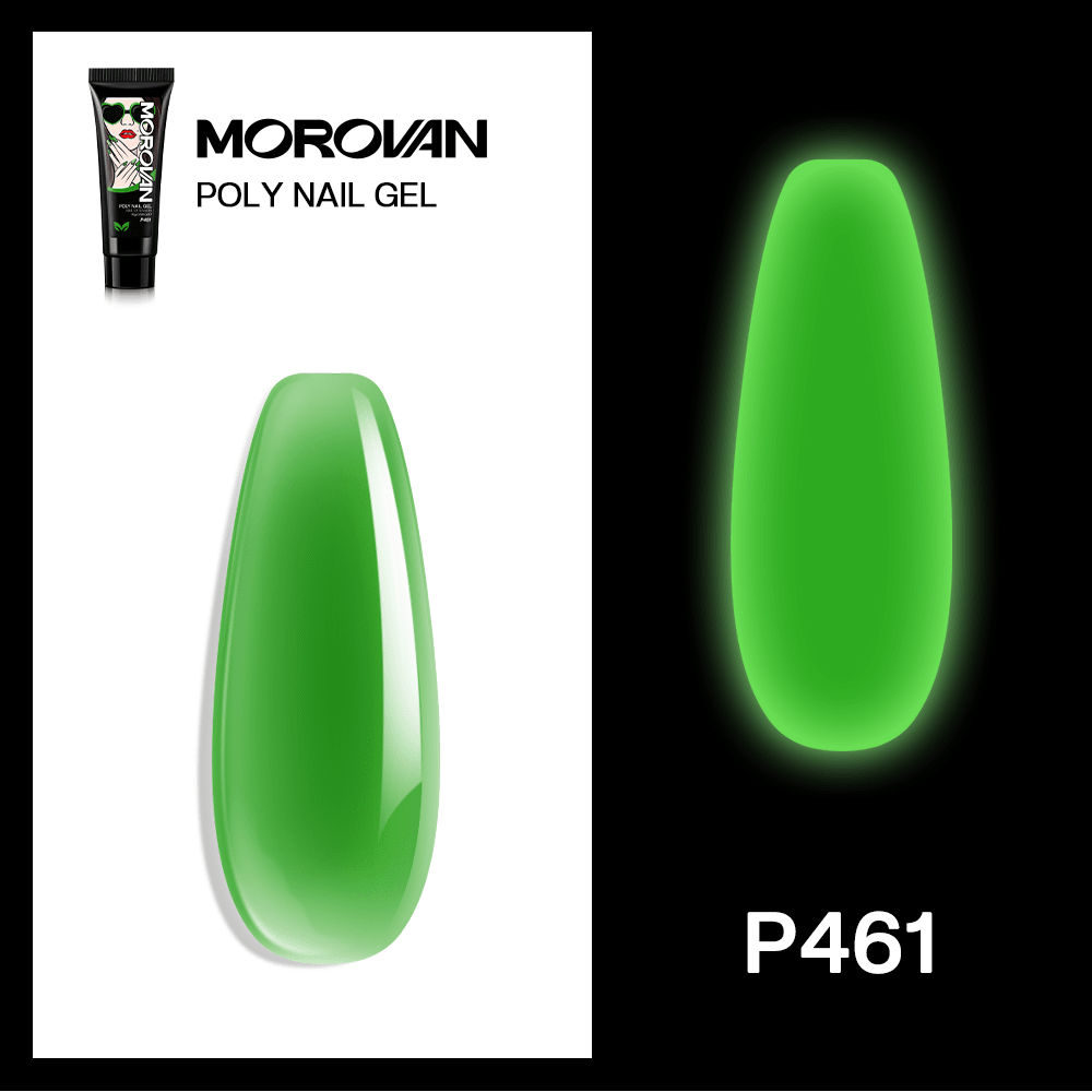 Morovan Fantasy GlowInTheDark Nail Gel Kit 12 Vivid Candy Colors