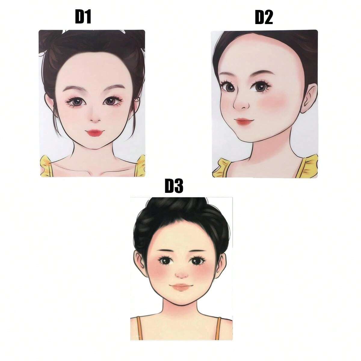 Faces Practice Board Face Painting Practice And Display Tool Novice ...