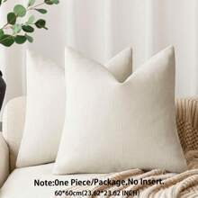 Luxury Soft Bohemian Style Bamboo Knot Chenille Cushion Cover, Without Filling. This Stunning And Soft Textured Pillowcase Is Suitable For Sofas, Beds, Cars, Chairs, Window Seats, Double Sofas, Living Rooms, Bedrooms, Floors, Benches, Offices, Cafes, Etc. It Can Also Be Used As A Gift.