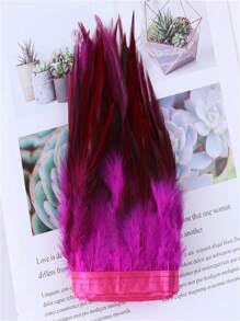 公鸡羽毛带子流苏穗饰边野鸡羽毛丝带缝纫装饰衣服婚纱针线装饰