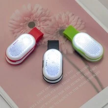 Alonefire Magnetic Clip Night Running Emergency Light Safety Sports Hike Backpack Walking Camping Nurse Work Red Flash Warning Lamp