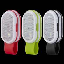 Alonefire Magnetic Clip Night Running Emergency Light Safety Sports Hike Backpack Walking Camping Nurse Work Red Flash Warning Lamp