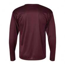 C2 Sport Performance Long Sleeve T-Shirt - 100% Polyester - (SA2484) - 紅木色 - 查看 2