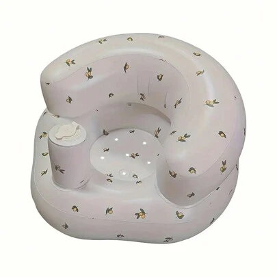Foldable Portable Baby Bath Seat With Anti-Fall Design And Inflatable Sofa For Learning And Playtime Baby Toys Baby Boy Toys Baby Shower Baby Shower Decorations
