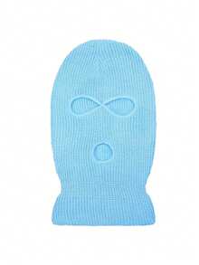 1 chiếc mũ len dệt kim dày 3 lỗ màu kẹo phong cách Y2K dành cho cả nam và nữ, thích hợp cho các bữa tiệc phong cách đường phố, mũ ấm áp ngoài trời mùa thu đông - Nhiều màu - Xem 23