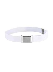 1pc Kids Magnetic Buckle Elastic Waist Belt,Simple & Fashionable Clothing Decor For Wedding, Party, Performance, Suitable For Boys And Girls, Daily Wear, Holiday & Birthday Gift