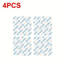 Set de 8 pegatinas cuadradas para alfombra, pegatinas antideslizantes para alfombras de entrada, fijadores de alfombra adhesivos no manchantes para el hogar, cinta para exteriores, pegatinas para pisos de madera, almohadilla antideslizante reutilizable