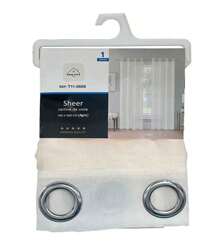 TRANSPARENT VEIL CURTAIN - PEARL - View 2