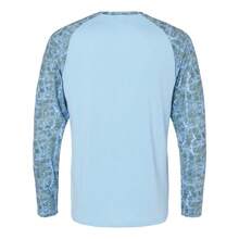 Paragon Panama Colorblocked Long Sleeve T-Shirt - 93% Polyester/7% Spandex - (SA11325) - 薄荷藍 - 查看 2