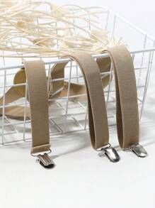 1入組中性水滴裝飾極簡風格背帶適用於日常 - 米色 - 查看 4