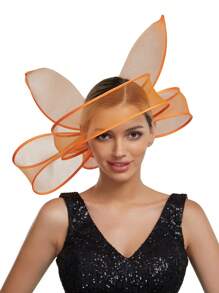 1 pieza Elegante Fascinador de Mujer Clip para el Cabello Velo de Malla Exagerado para Boda Accesorios para el Cabello de Vuelta a la Escuela para Niñas Sombreros Fascinadores Accesorios para Fiesta de Té de Damas Sombrero Derbys Sombrero Mini Sombrero Pequeño Mini Sombrero de Copa Mini Gorra, Artículos Escolares, Regalos