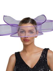 1 pieza Elegante Fascinador de Mujer Clip para el Cabello Velo de Malla Exagerado para Boda Accesorios para el Cabello de Vuelta a la Escuela para Niñas Sombreros Fascinadores Accesorios para Fiesta de Té de Damas Sombrero Derbys Sombrero Mini Sombrero Pequeño Mini Sombrero de Copa Mini Gorra, Artículos Escolares, Regalos