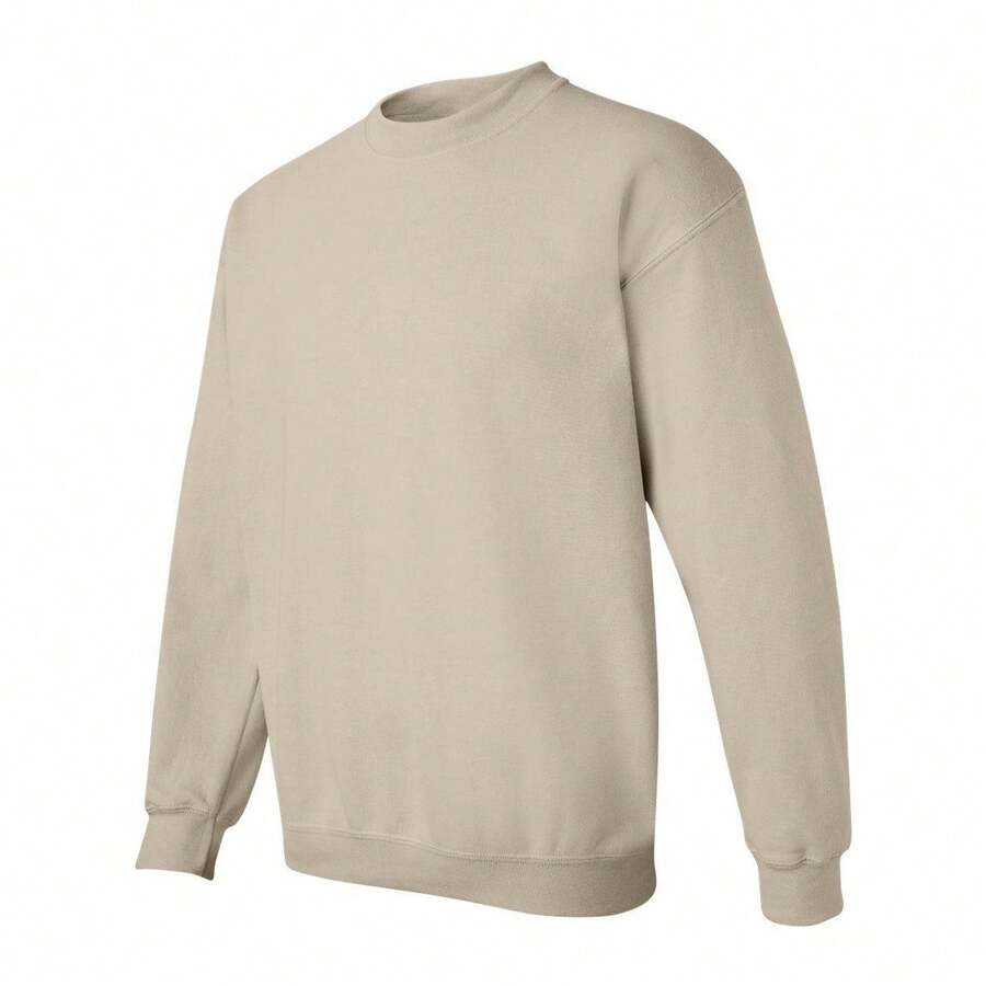 Gildan Heavy Blend Crewneck Sweatshirt (Sand) SHEIN USA