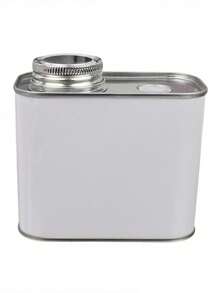 1pc Coffee Container With One-Way Valve, Tin Square Airtight Metal Canister For Nuts, Tea, Food Storage - Multicolor - View 9