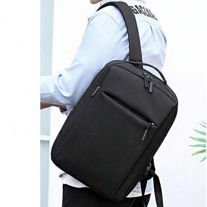 Fashionable Waterproof Shockproof Laptop Backpack; Large Capacity Multi-Layer Briefcase; Outdoor Travel Backpack For Men; Laptop & Electronics Backpack Laptop Bag Laptop Case Laptop Sleeve Computer Case Case Computer Bag Laptop Cover Ipad Bag Classroom School Mac Book Teacher Laptop Bag Women College Winter Holiday