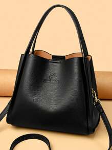 高品质软皮女士手提包休闲单肩托特包奢华设计师女士大容量钱包包热销、时尚女士包包优雅