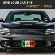 1 Stück vintage italienische Kolosseum Automobil-Kennzeichen Wandkunst - Retro Metallschild, für Zuhause, Garage, Café, Restaurant, Bar Dekoration - römisches Italien Flaggen Design, 1861, 30*15cm, Heimdekoration, Raumdekoration, Wanddekoration