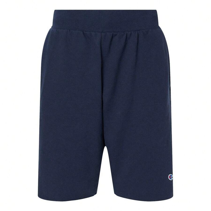 Reverse Weave Shorts (Navy) - 藏蓝色 - 查看 1