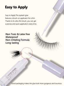 1pc 5ml Waterproof & Sweat-Proof False Eyelash Glue For Long-Lasting Holdlash Glue,Eyelash Glue