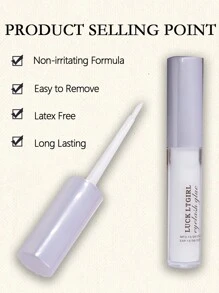 1pc 5ml Waterproof & Sweat-Proof False Eyelash Glue For Long-Lasting Holdlash Glue,Eyelash Glue