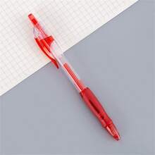 3 buc pixuri neutre cu presă de mare capacitate, roșu, albastru, negru, pix pe bază de apă, papetărie de birou, papetărie pentru studenți, cadou premiu, cadou semestrial și final, cadou de Halloween, Crăciun și cadou de mulțumire