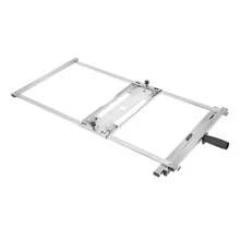 7 Inch Circular Saw Guide Accurate Positioning Cutting Track Rail Edge Cutting Woodworking - Silver - View 7