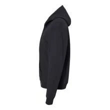 Hanes Ecosmart Full-Zip Hooded Sweatshirt - (SA410) - 黑色 - 查看 3