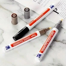 1pc Waterproof Ceramic Tile Grout Marker Pen, White Tile Repair Pen With Anti-Mold Filler, Easy-To-Use Gel Caulk For Bathroom And Kitchen Tiles, Other Material Surface Compatible,Kitchen,Kitchen Items,Food,Cooking,Camping,Vacation,Beach,Room Decor,Organizer,Party,Travel. - one-size - View 8