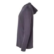 Paragon Bahama Performance Hooded Long Sleeve T-Shirt - 100% Polyester - (SA10526) - 灰色 - 查看 3