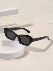 1 件女士亚克力休闲波西米亚猫眼时尚眼镜适合日常阅读和工作通勤使用