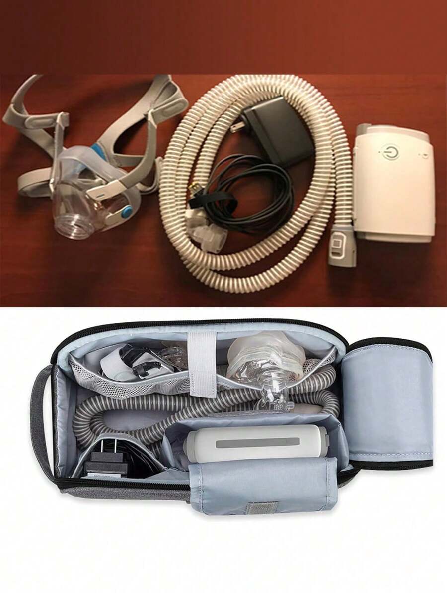 Travel Carrying Bag Compatible For ResMed AirMini CPAP Machine And